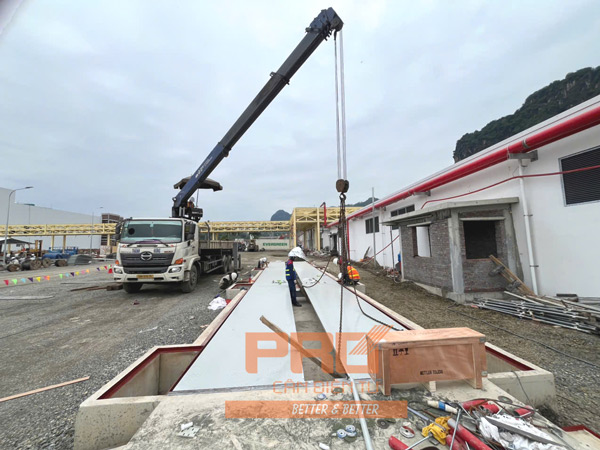 lắp đặt trạm cân điện tử 80 tấn lắp đặt trạm cân điện tử 80 tấn